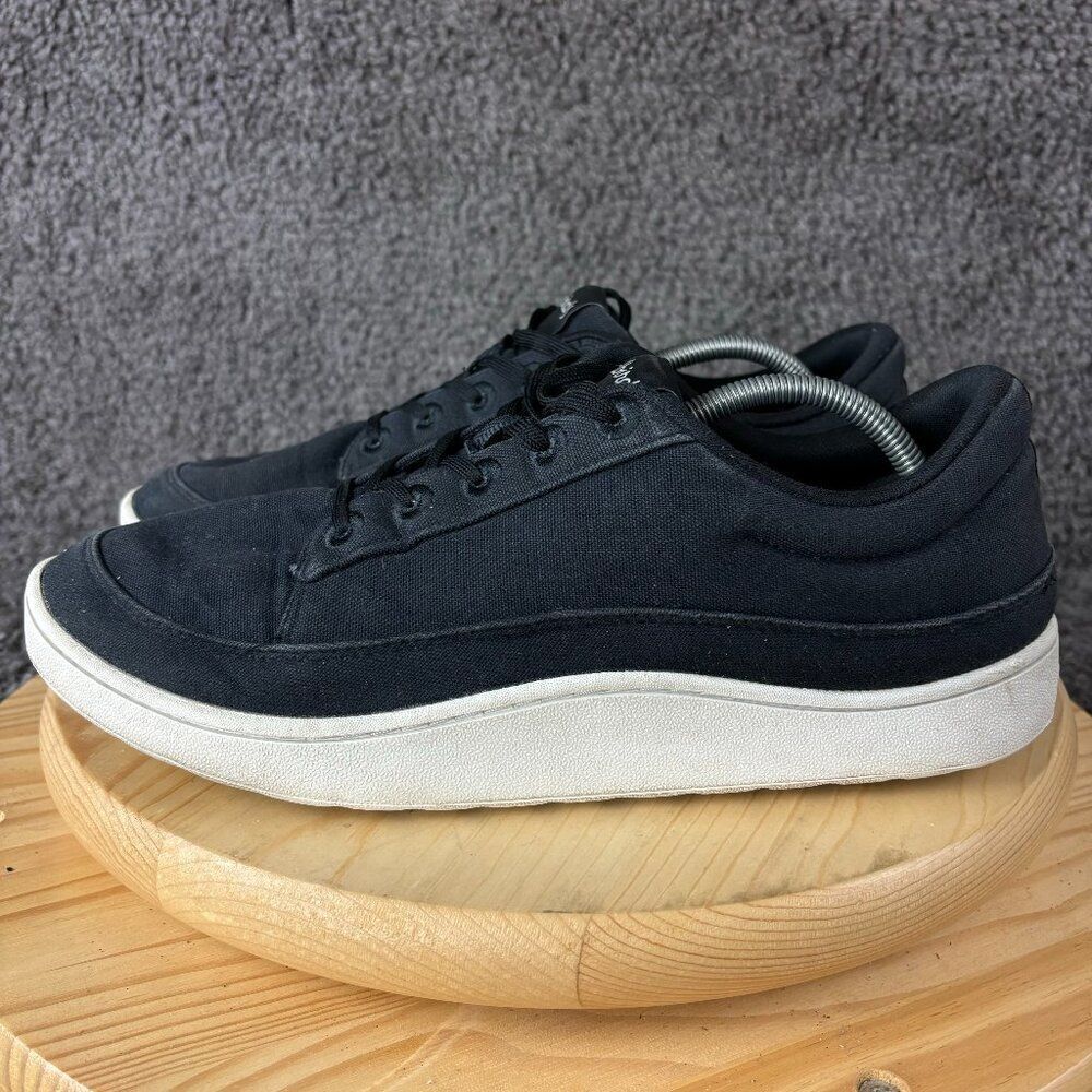 Allbirds Canvas Pacers Mens 12 Black Low Top Everyday Casual Sneaker Skater